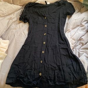Button up dress